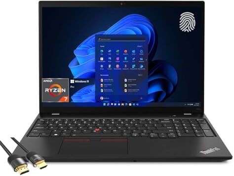 Lenovo ThinkPad P16s Mobile Workstation Laptop, 16" WUXGA IPS, AMD Ryzen 7 PRO 6850U, 16GB RAM, 2TB PCIe SSD, Backlit KB, FP Reader, Keypad, WiFi 6E, Webcam, PDG HDMI, US Version KB, Win 11 Pro