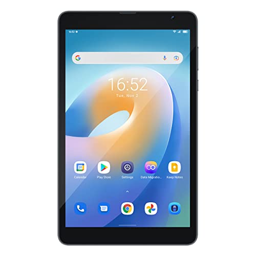 Blackview Tab 6 – Tablet Touch Hybrid Telefono, E-book, Dual Sim 4G – Schermo da 8" – Memoria interna da 32 GB espandibile a 128 GB – Telecamere 5MP, 2MP – WiFi, Bluetooth – Batteria 5580mAh – Grigio