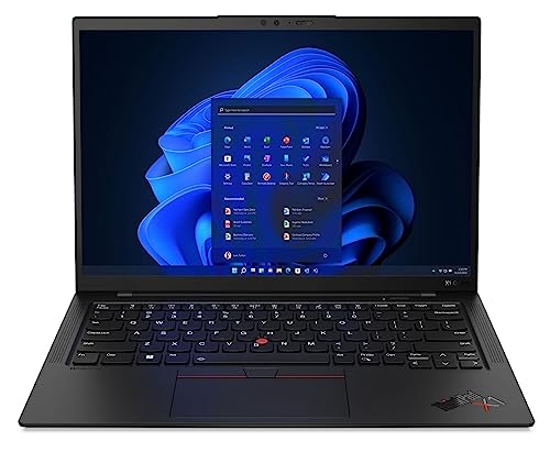 Lenovo Notebook ThinkPad X1 Carbon Gen 11 con processore Intel Core i7-1355U, touchscreen WUXGA da 14", RAM LPDDR5 da 16 GB, SSD da 512 GB Gen4 Performance, Thunderbolt, tastiera retroilluminata e