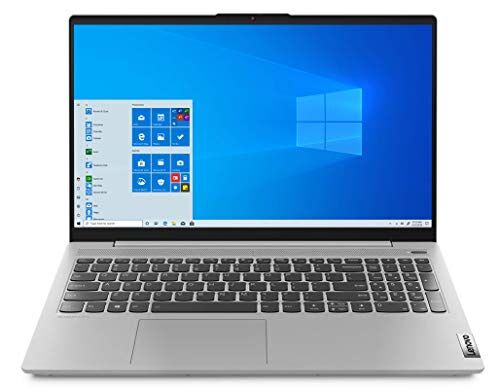 Lenovo IdeaPad 5 Notebook, Display 15.6" FullHD, Processore Intel Core i5-1035G1, 256 GB SSD, RAM 8 GB, Windows 10, Platinum Grey