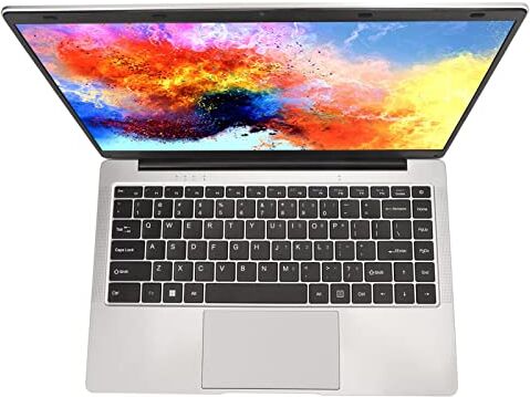 LEYT Laptop HD da 14 Pollici 1080P IPS Laptop Quad Core Altoparlanti Stereo 6 GB RAM 512 GB SSD Interfaccia Multimediale Mini HD per Windows 11 Entertainment (6+512G Spina UE)