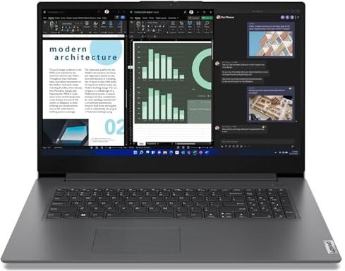 Lenovo Notebook Portatile, V17 G4 IRU, 83A20017IX, 17.3'' Full HD, Intel i7-1355U, Ram 16 GB DDR4, 512 GB SSD NVMe, Windows 11 Pro