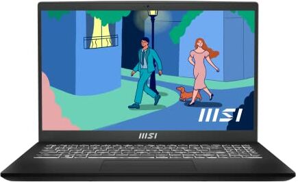 MSI Modern 15 B7M-049NL (Laptop) da 15.6" FHD 60Hz Lunetta sottile Ryzen 7 7730U/16GB / 512GB SSD (NVMe PCIe Gen3x4) / x x / W11