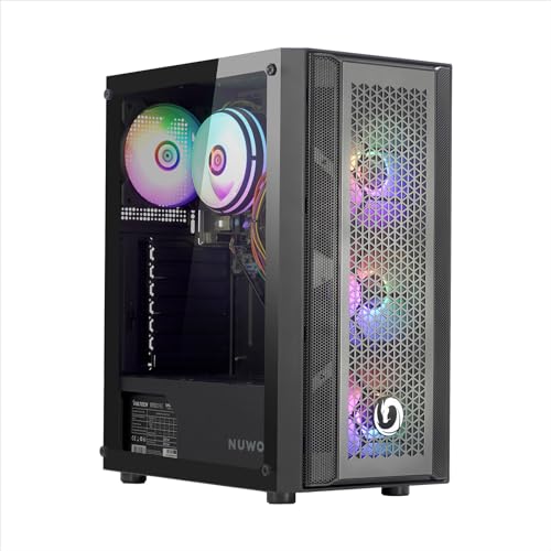 Nuwo Computer Pc Fisso i7 Intel Core Cpu fino a 3.9GHz, Ram 16GB, Scheda Video GT 610 2GB, SSD Hard Disk 1TB, WiFi Wireless USB Newbie