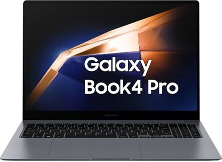 Samsung Galaxy Book4 Pro Laptop, 16", Intel Core Ultra 7, 16GB, 1TB, Moonstone Grey [Versione italiana]