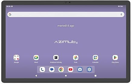 Mediacom SMARTPAD AZIMUT4 10.5" Octa Core 128GB 8GB 4G LTE Italia Marca