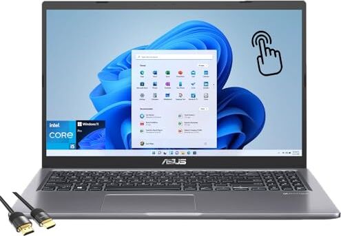 Asus Vivobook 15 Laptop for Business & Student, 15.6” FHD Touch Display, 11th Gen Intel Core i5-1135G7, 36GB RAM, 2TB PCIe SSD, Webcam, Keypad, WiFi, USB-C, PDG HDMI, US Version KB, Win 11 Pro