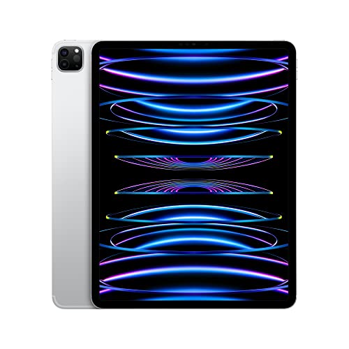 Apple 2022 iPad Pro 12,9" (Wi-Fi + Cellular, 2TB) Argento (6ª generazione)