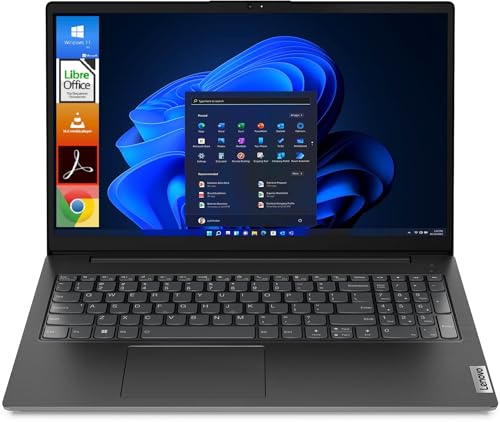 Lenovo Notebook Portatile, V15 G4 IRU, Full HD, Intel i5-13420H, Ram 16 GB DDR4, 512 GB SSD NVMe, Windows 11 Pro, Pronto All'Uso