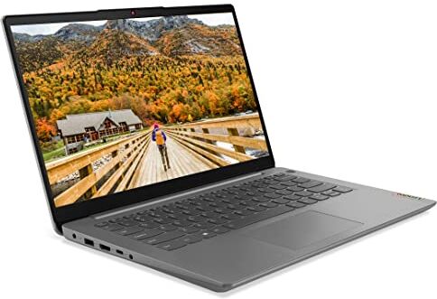 Lenovo IdeaPad 3 14ALC6 Computer portatile 14'' FHD (AMD Ryzen 7 5700U, RAM 8 GB, 512 GB SSD, AMD Radeon Graphics, Windows 11 Home) tastiera AZERTY francese Grigio scuro