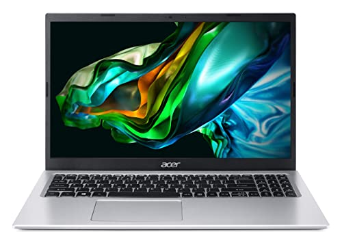 Acer Aspire 3 (A315-58-56DQ) Laptop   Display 15, 6 FHD   Intel Core i5-1135G7   RAM da 16 GB   SSD da 512 GB   Intel Iris Xe Graphics   Windows 11   Tastiera QWERTZ   Argento