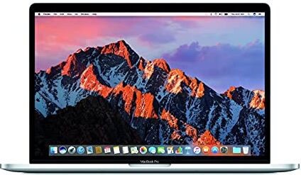 Apple 2017  Macbook Pro Retina Intel Core i7 (15 pollici di RAM da 16 GB, memoria SSD da 512 GB) Spagnolo QUERTY Argento (Riacondizionato)