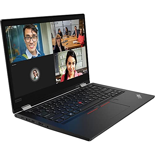 Lenovo ThinkPad L13 Yoga 2 in 1 13,3" Touch-Screen Laptop Intel Core i5-1021U Memoria da 8 GB SSD da 256 GB Nero