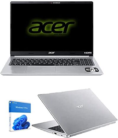 Acer Notebook  Portatile, Cpu Intel i7-1165G7, Ram 20Gb, Ssd 1TB, Display 15,6 FullHD, NVIDIA Geforce MX450 2gb, Usb, Wi-fi, Hdmi, Lan, Windows 11 Pro,Libre Office,Garanzia Italia