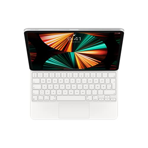 Apple Magic Keyboard (per iPad Pro 12,9" 5ª generazione) Danese Bianco