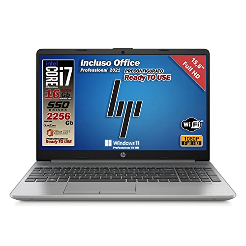 HP 250G9 i7-1255U 15 16GB/512 PC Intel i PN: 6F217EAABZ 7584686