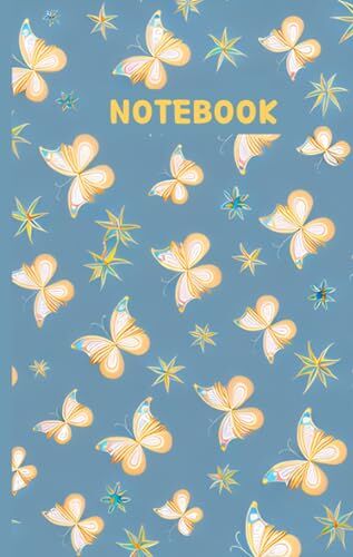 SONG, YURA notebook: gold butterflies notebook