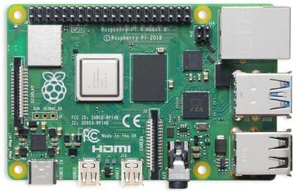 Intellygent Raspberry Pi 4 Modello B 4GB RAM Quad Core Cortex-A72 4 x 1,50GHz