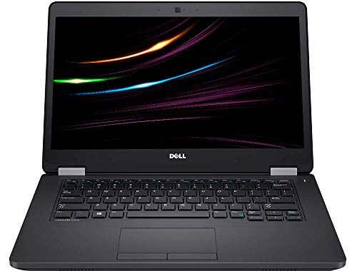 Dell Latitude E5470 Business Notebook Notebook Notebook Intel i5 6.Gen 2 x 2.4 GHz, 16 GB di memoria, SSD 256 GB, display da 14.1-inch, 1366 x 768, Cam, Windows 10 Pro, 1366 (Ricondizionato)