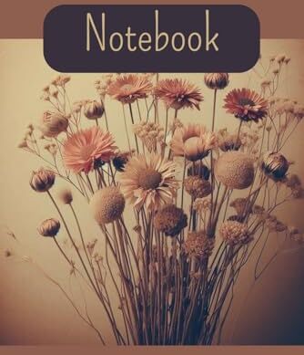 Capogna, Fabio Floral Memories in Dark Brown: 1950s Vintage Notebook