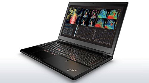 Lenovo ThinkPad P50 Mobile Workstation Laptop – Windows 10 Pro – Intel i7-6700HQ, 16 GB RAM, 512 GB SSD, 15,6" FHD IPS (1920 x 1080) Display, NVIDIA Quadro M1000M, lettore di impronte digitali, AC