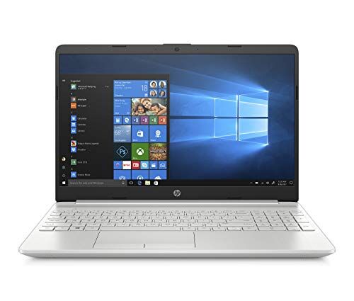 HP PC 15.6" FHD Notebook, Intel Core i5 8265U, 8 GB di RAM, 256 GB SSD, Argento, Webcam, Windows 11 Home (Ricondizionato)