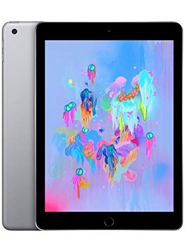 Apple 2018  iPad 6th Gen (9.7 inch, Wi-Fi, 32GB) Grigio Siderale (Ricondizionato)