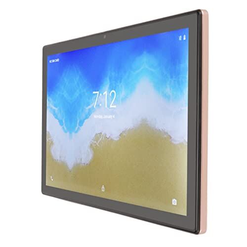 ZJchao Tablet da 10,1 Pollici, Tablet Octa Core da 8 GB RAM 128 GB ROM 5G WiFi 5800 MAh, 100‑240 V (Spina europea)