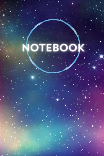 Pohlman, Ms. Lindsay A Purple and Blue Space Themed Paperback Notebook