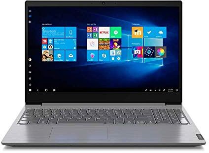 Lenovo Portatile  V15 cpu Intel i3 10th GEN. 2 Core 4,1 ghz, Notebook 15.6" Display FHD 1920x1080p. Antiglare, DDR4 ram 8 GB, SSD 256 GB, Wi-fi 5, RJ-45, Bt, Webcam, Dolby Audio, Win 10 Pro, Iron Grey