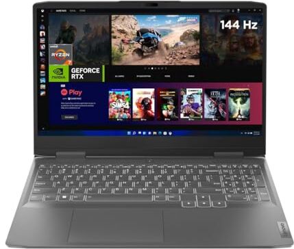 Lenovo LOQ Gaming Laptop, 15.6" FHD IPS 144Hz, AMD Ryzen 7 7840HS up to 5.1GHz, GeForce RTX 4050, 16GM DDR5, 2TB PCle 4.0, Backlit Keyboard, Wi-Fi 6, Webcam, RJ-45, Type-C, US Version KB, Win 11 Pro