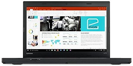 Lenovo ThinkPad L470 2.3GHz i5-6200U Intel® Core™ i5 della sesta generazione 14" 1920 x 1080Pixel 4G Nero Computer portatile (Ricondizionato)