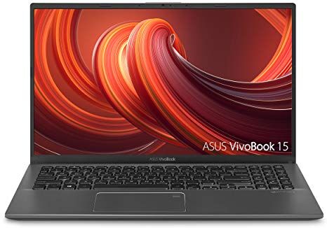 Asus F512JA-AS34 VivoBook 15 Laptop sottile e leggero, display FHD da 15,6 pollici, CPU Intel i3-1005G1, 8 GB di RAM, 128 GB SSD, tastiera retroilluminata, impronte digitali, Windows 10 Home in