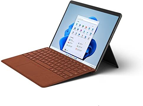 Microsoft Surface Pro 8 – 13" Processore Intel® Core™ i7-1185G7 11° Gen, 16GB/256GB + Surface Pro 8/X Cover Alcantara + PEN -Poppy Red