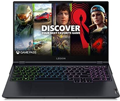 {{Vendor}} OPEN BOX Lenovo Legion 5 Gaming Laptop, 15.6" FHD Display, AMD Ryzen 7 5800H, 16GB RAM, 512GB Storage, NVIDIA GeForce RTX 3050Ti, Windows 11 Home, Phantom Blue