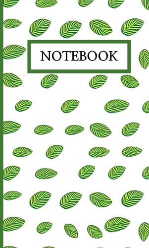 SONG, YURA notebook: a pattern of green leaves