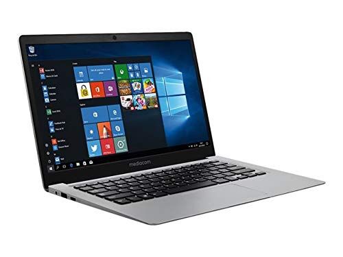Originale MEDIACOM PC Portatile Notebook SmartBook ONE Celeron N3350 / 1.1 GHz Windows 10 Home 4 GB RAM 64 GB 14" IPS 1920 x 1080 (Full HD)