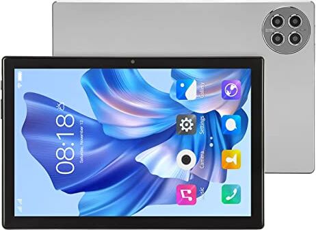 SHYEKYO Tablet, 10 Pollici Anteriore 8 MP Posteriore 20 MP Altoparlanti Doppi Spina UE 100-240 V 12 GB RAM 256 GB ROM Smart Entertainment Tablet (#2)