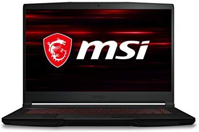 MSI GF63 Thin 10SC-054IT, Notebook Gaming FHD 15,6", 144Hz, Intel I7-10750H, Nvidia GTX 1650 Max-Q 4GB GDDR6, 16GB RAM DDR4, 512GB SS M.2 PCIe NVMe, WiFi 6 AX Win 10 Home [Layout e Garanzia ITA]