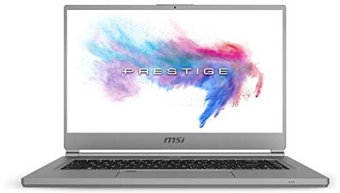 MSI Prestige P65 9SD-852 Grigio Computer Portatile 39.6 cm (15.6") 1920 x 1080 Pixel Intel Core i7 di Nona Generazione 16 GB DDR4-SDRAM 512 GB SSD NVIDIA GeForce GTX 1660 Ti Max-Q Wi-Fi 5 (802.)