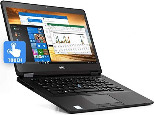 Dell Latitude E7470 Notebook touchscreen da 14Pollici Intel Core i5-6300U 2.40GHz Webcam 8GB Ram 256GB SSD Windows 10 Professional (Ricondizionato)