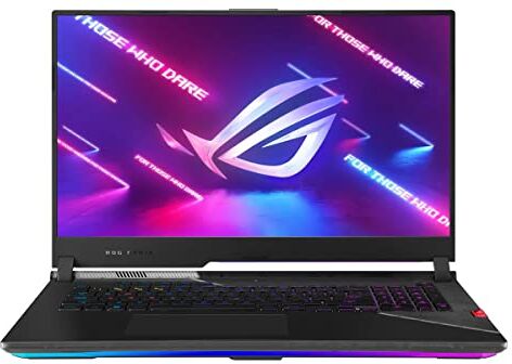 Asus ROG Strix 17 Laptop da Gaming, 17,3" 360Hz FHD IPS, Intel Core i9-12900H, 16 GB di RAM DDR5, SSD da 1 TB, Nvidia GeForce RTX 3070 Ti, Tastiera Ottica-Meccanica Inglese, Windows 11 Home