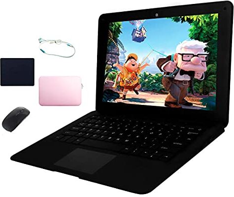 iSTYLE 10.1 pollici PC Portatili Windows 10 Portatile Laptop 2GB RAM 32GB ROM, [Atom 1,92 Ghz Quad Core USB 3.0 HDMI] con Borsa per Laptop Mouse Mouse Pad Cuffie,US Tastiera QWERTY