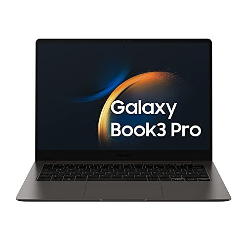 Samsung Galaxy Book3 Pro Laptop, 14" Dynamic AMOLED 2X, Intel EVO, Intel Core i5-1340P 13th gen, 8GB RAM, 512GB SSD, Windows 11 Home, Graphite