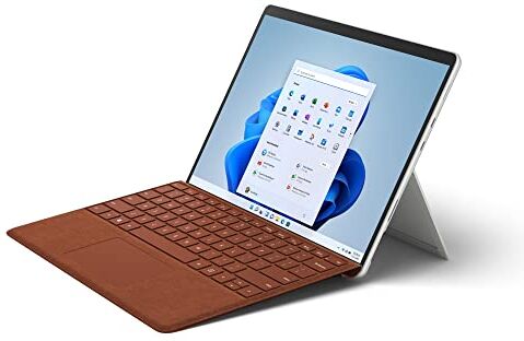 Microsoft Surface Pro 8 – 13" Processore Intel® Core™ i7-1185G7 11° Gen, 16GB/256GB + Surface Pro 8/X Cover Alcantara + PEN -Poppy Red