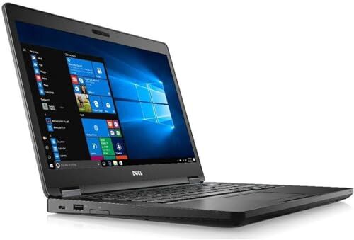 Dell Latitude 5490 PC Notebook Computer Portatile (Ricondizionato) Schermo 14", CPU Intel i5-8250U, Memoria Ram 16Gb, Disco SSD 240Gb, Webcam, Windows 11 Pro