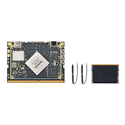 ODSS Amichevole SOM-RK3399 V2 Scheda Sviluppata, 4 GB di memoria flash 16 GB HDMI IN doppia frequenza MIPI WiFi (Core Board Kit)