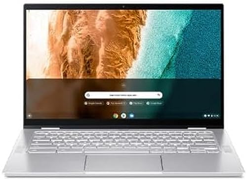 Acer Port  Chromebook Spin 514 CP514-2H-55YS Gris Metal Intel® Core™ i5-1130G7 8 Go 128 SSD Intel Graphics 14" Tactile IPS LCD FHD 16:9 DAS 0.9 Chrome OS