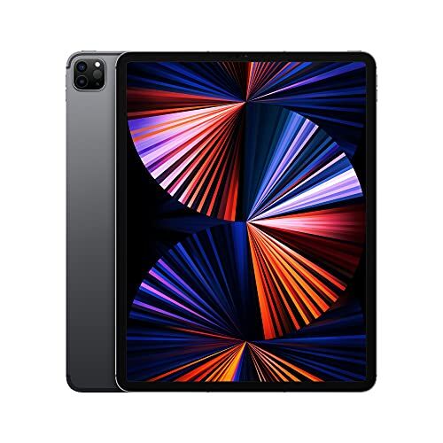 Apple 2021 iPad Pro (12,9-Inch, Wi-FI + Cellular, 2TB) Grigio Siderale (Ricondizionato)