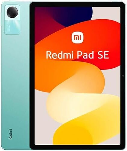 NK Redmi Pad SE Tablet, WiFi, Schermo da 11", 4GB/128GB, Risoluzione FHD+, Frequenza di ristoro di 90Hz, Batteria da 8000 mAh, Verde